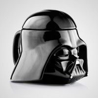 3D Star Wars Darth Vader Black Ceramic Mug